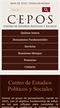 Mobile Screenshot of cepos.org.mx